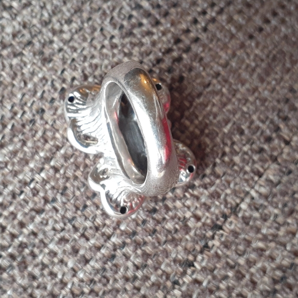 Electroform Sterling Silver Butterfly Ring - Picture 13 of 16